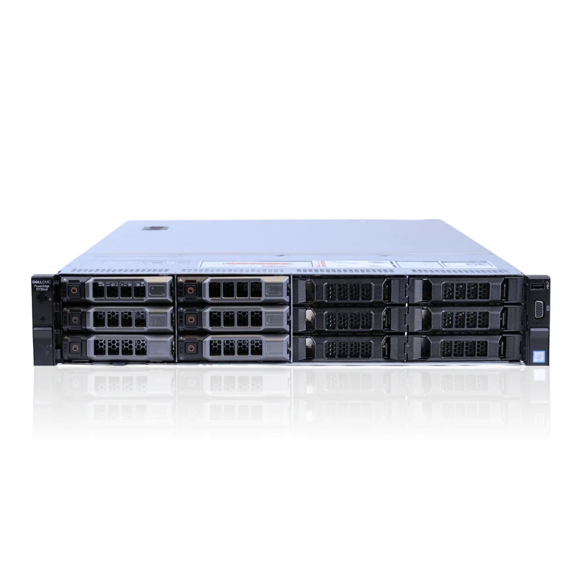Dell PowerEdge R730xd 12 - Bay 2x Intel E5 - 2699V4 44 - Core 384GB RAM 6x 10TB SAS 2x 240GB SATA SSD - SaveMyServer.com